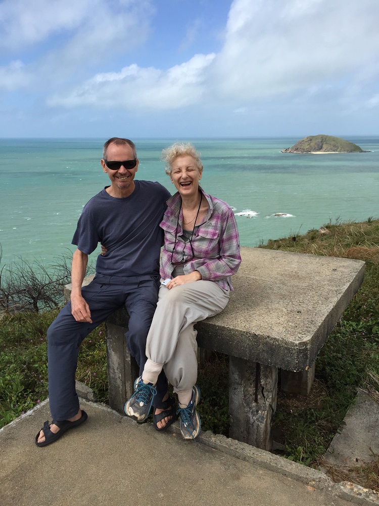 Ric and Gill. Archers Point Lighthouse