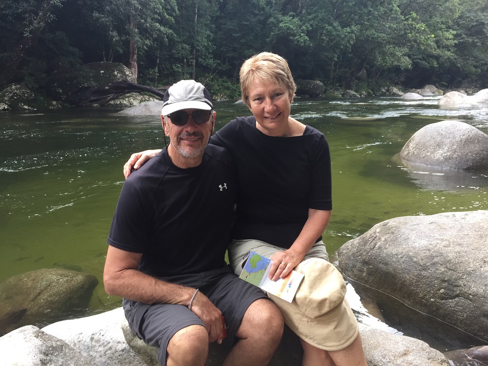 A fine looking couple at Mossman Gorge.
