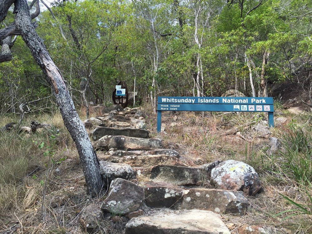The beginning of the walk into the Ngaro Cultural Site.