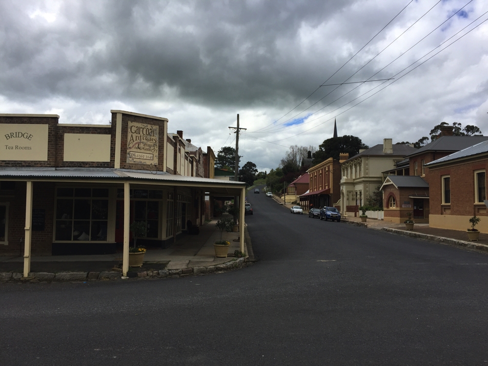 The town of Carcoar had many well-preserved older buildings, but as it's the weekend nothing was open.