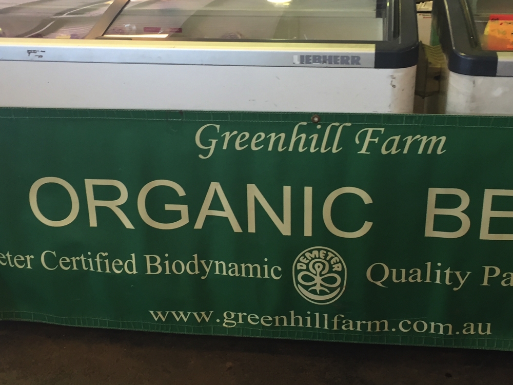 Wonderful organic or free-range produce available every Saturday at the Farmer's Market at EPIC. 
