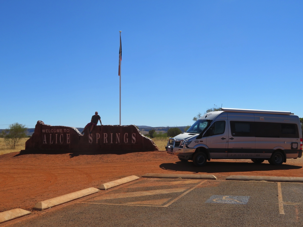 Alice Springs - here we are.