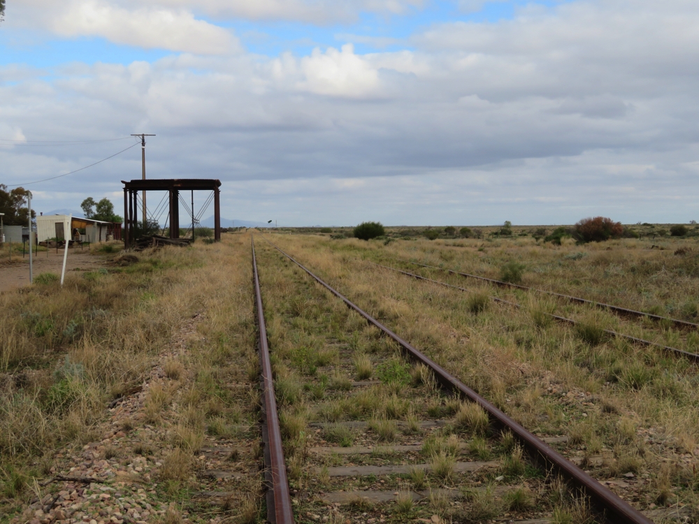First the Ghan line, then the Leigh Creek coal line - both closed.