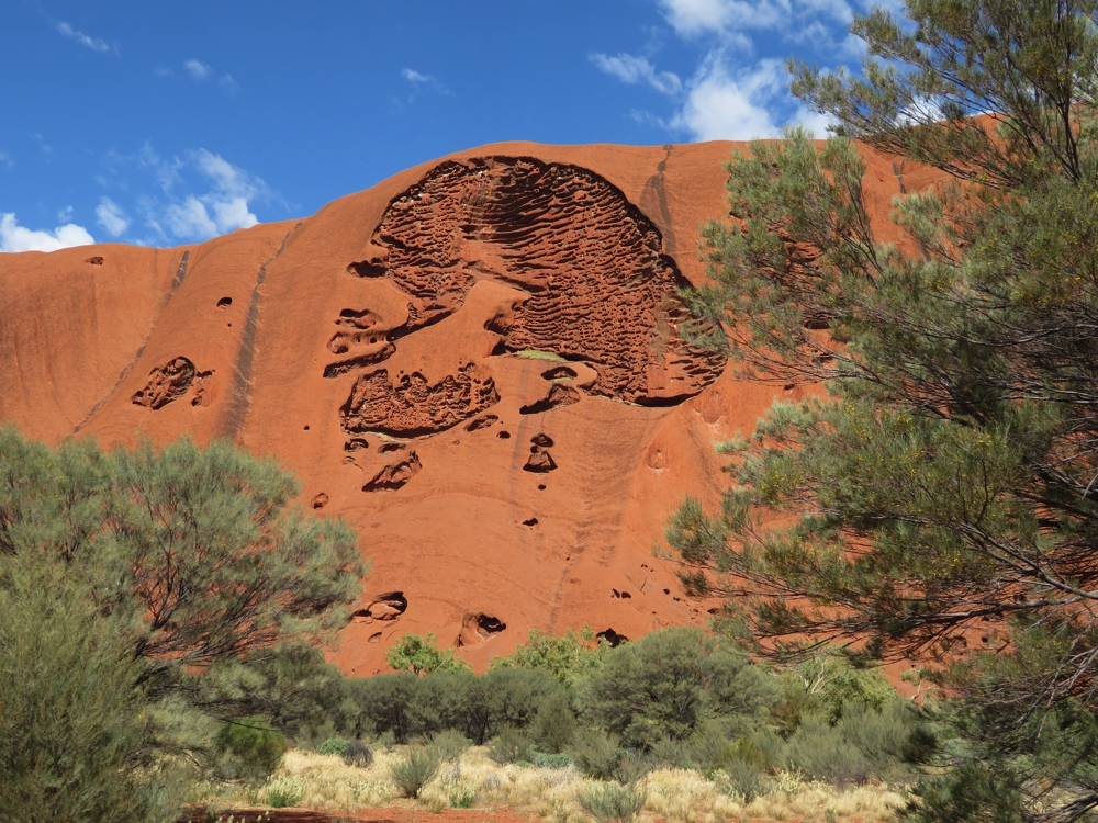 I'd love to know the aboriginal creation story behind this aspect on Uluru