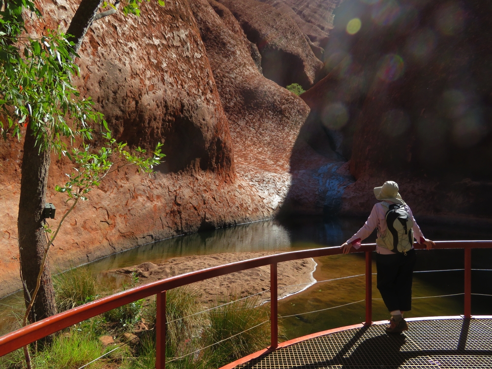 Contemplation pool - Uluru
