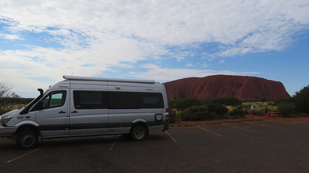 Yep, we're at Uluru.